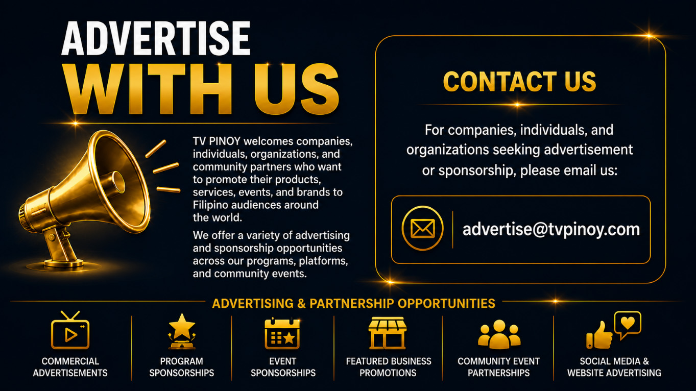 Advertise With TVPinoy